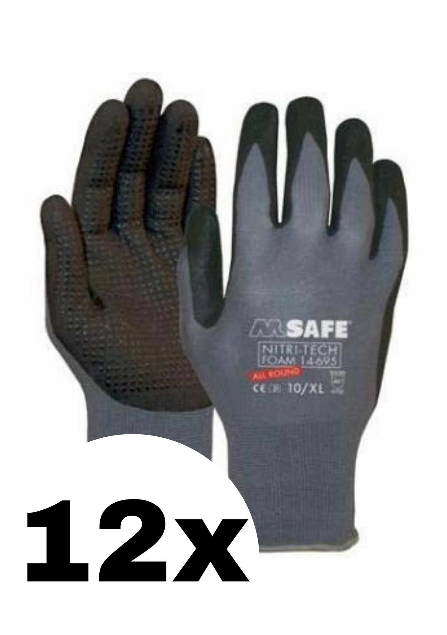 Pflückhandschuhe (trockenes Wetter) – erhältlich als 1 Stück oder 12-teiliges Paket