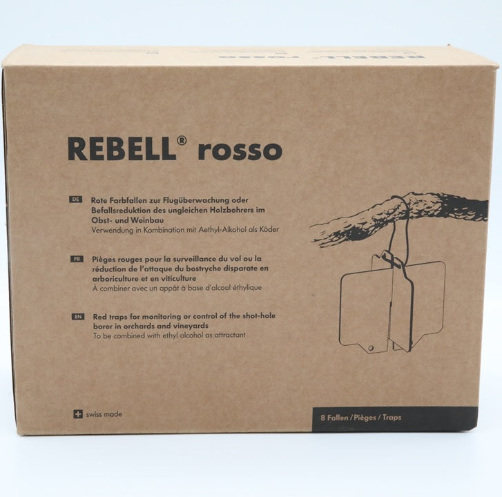Val ongelijke houtkever (Rebell rosso)
